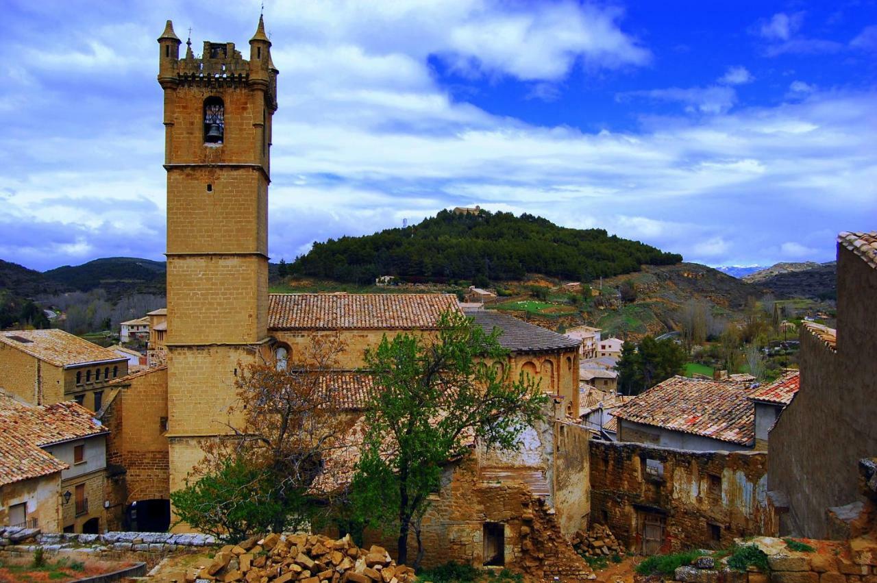 La Posada Del Arba El Frago Luaran gambar